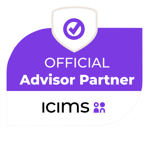 ICIMS Official Advisor Partner badge