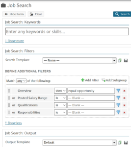 iCIMS Job Posting Audit reporting setup