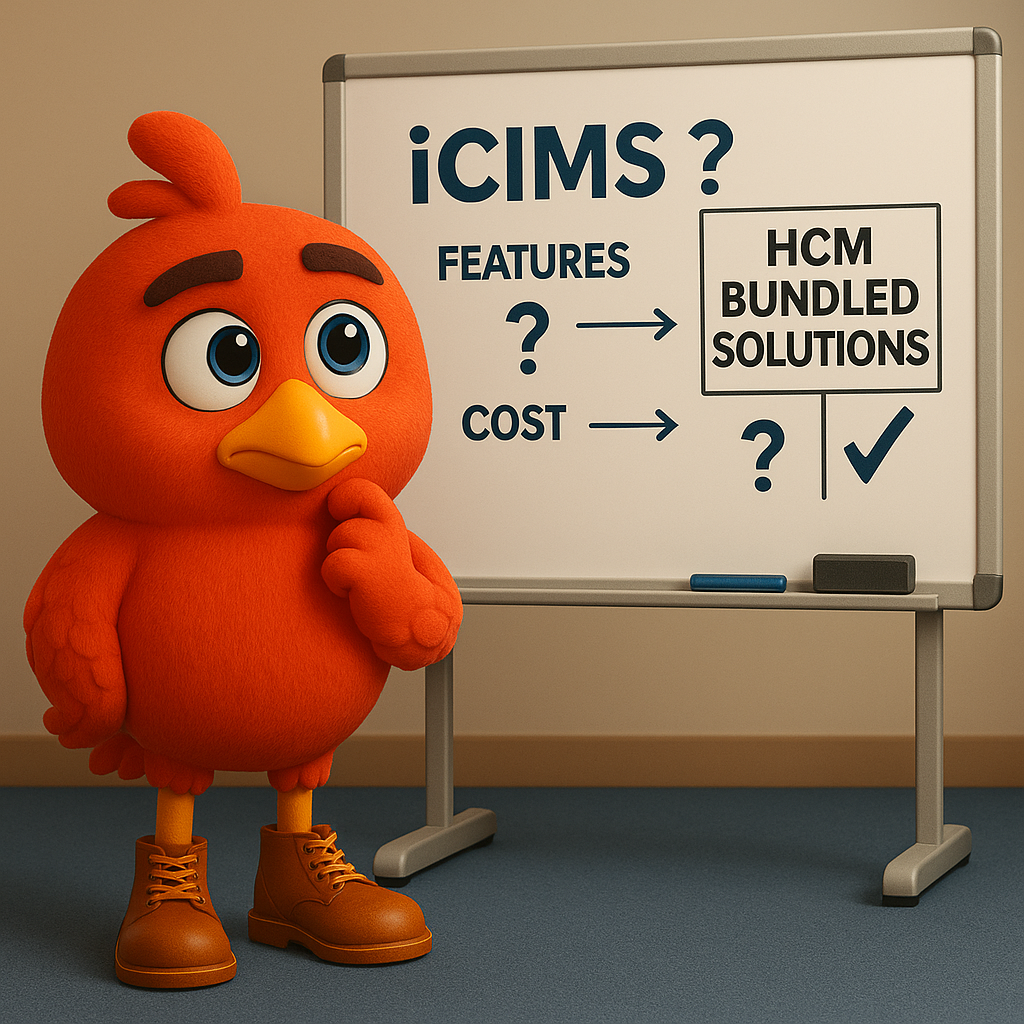 iCIMS Ike comparing HCM bundled ATS options